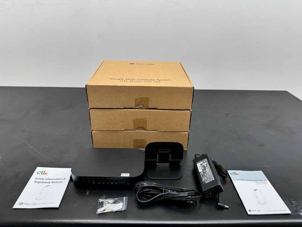 Image of Unused CTL Google Meet Compute Systems - Quantity 3